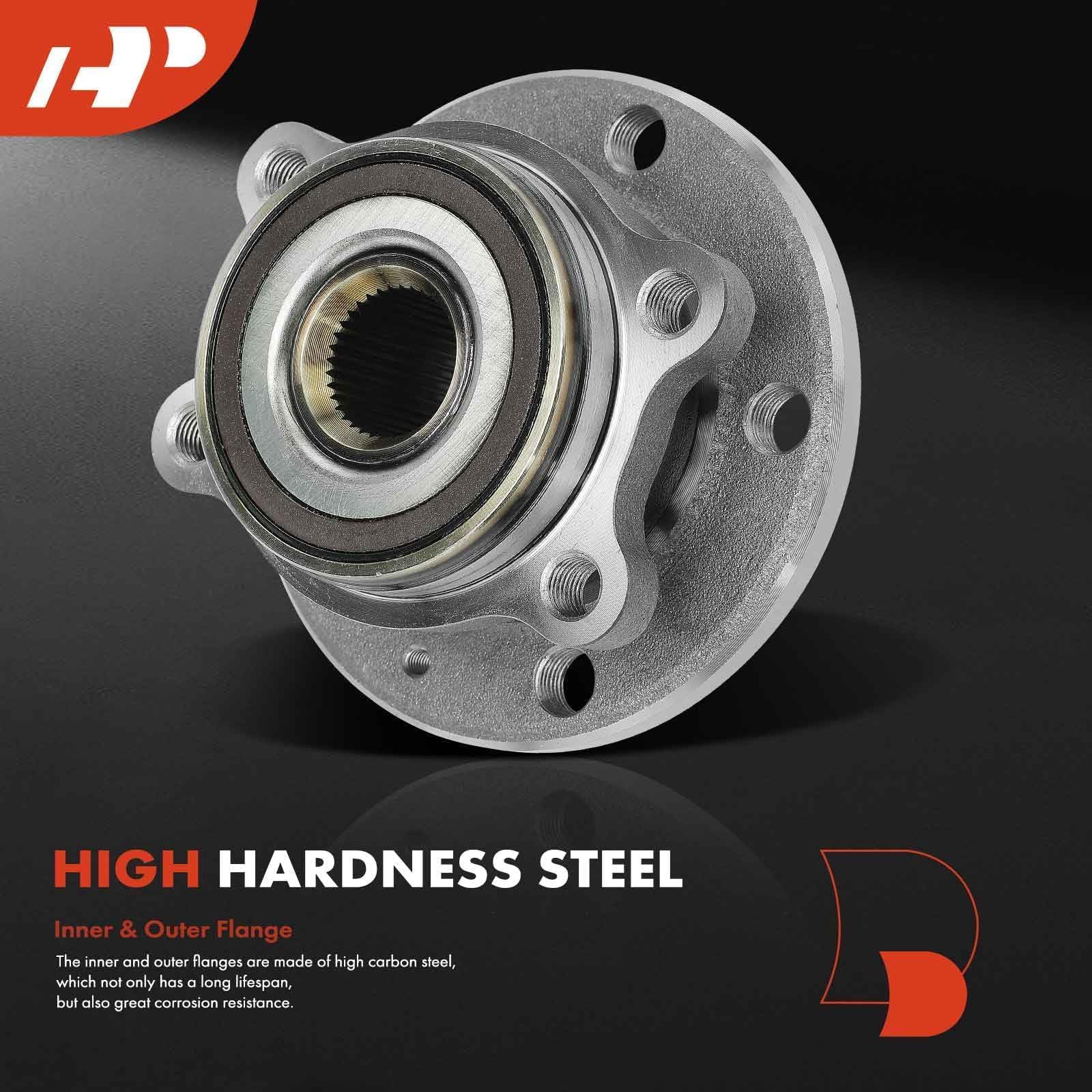 A-Premium axle spline interface close-up ensuring secure CV axle fit benefit