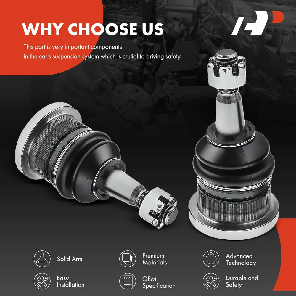 A-Premium ball joint being installed on vehicle suspension demonstrating straightforward DIY fit