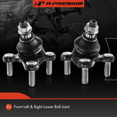 A-Premium side profile of ball joint showing compact design and durable build