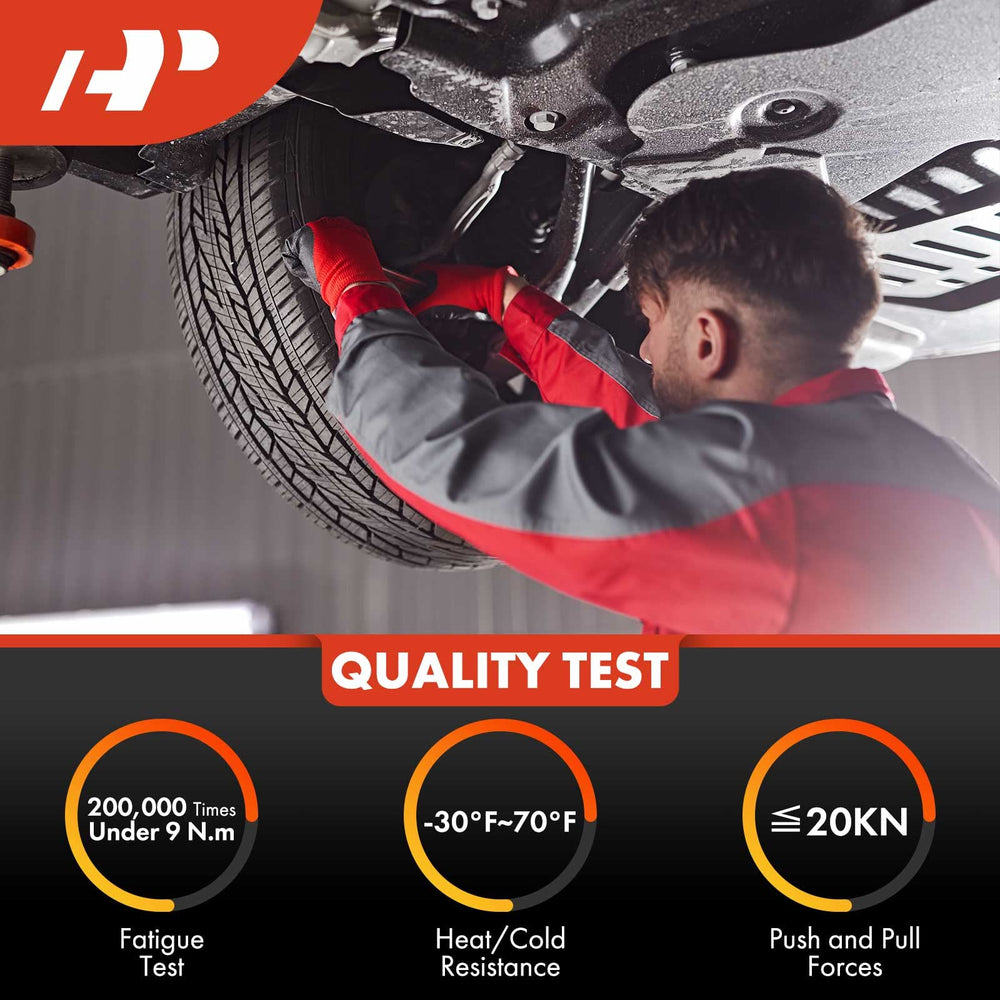 A-Premium ball joint next to ruler showing scale and accurate dimensions for fitment