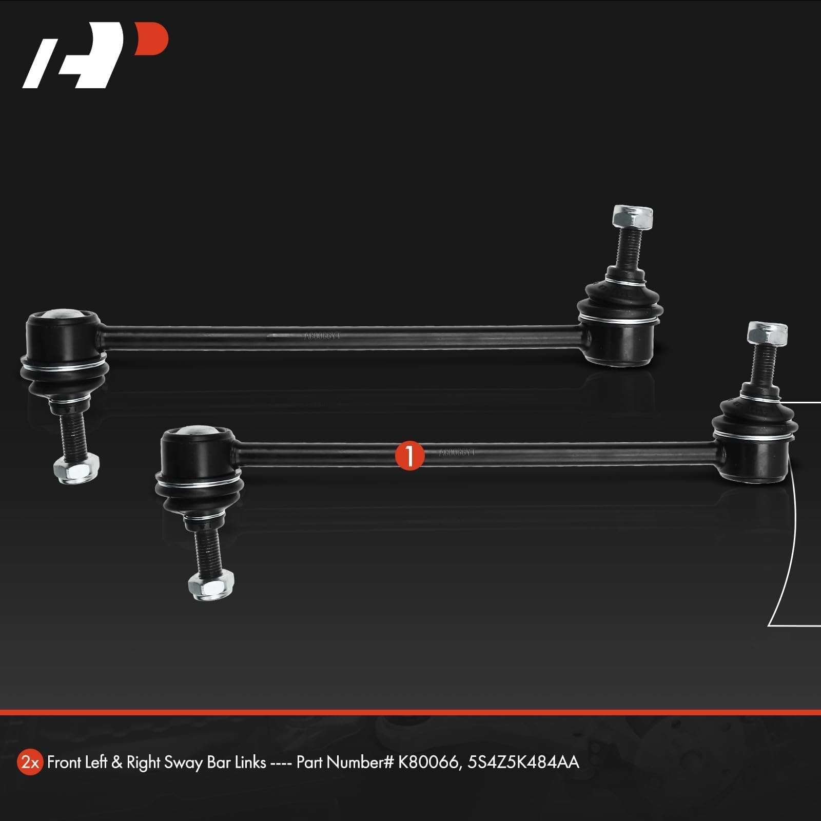 A-Premium ball stud close-up with pre-greased joint for smoother motion