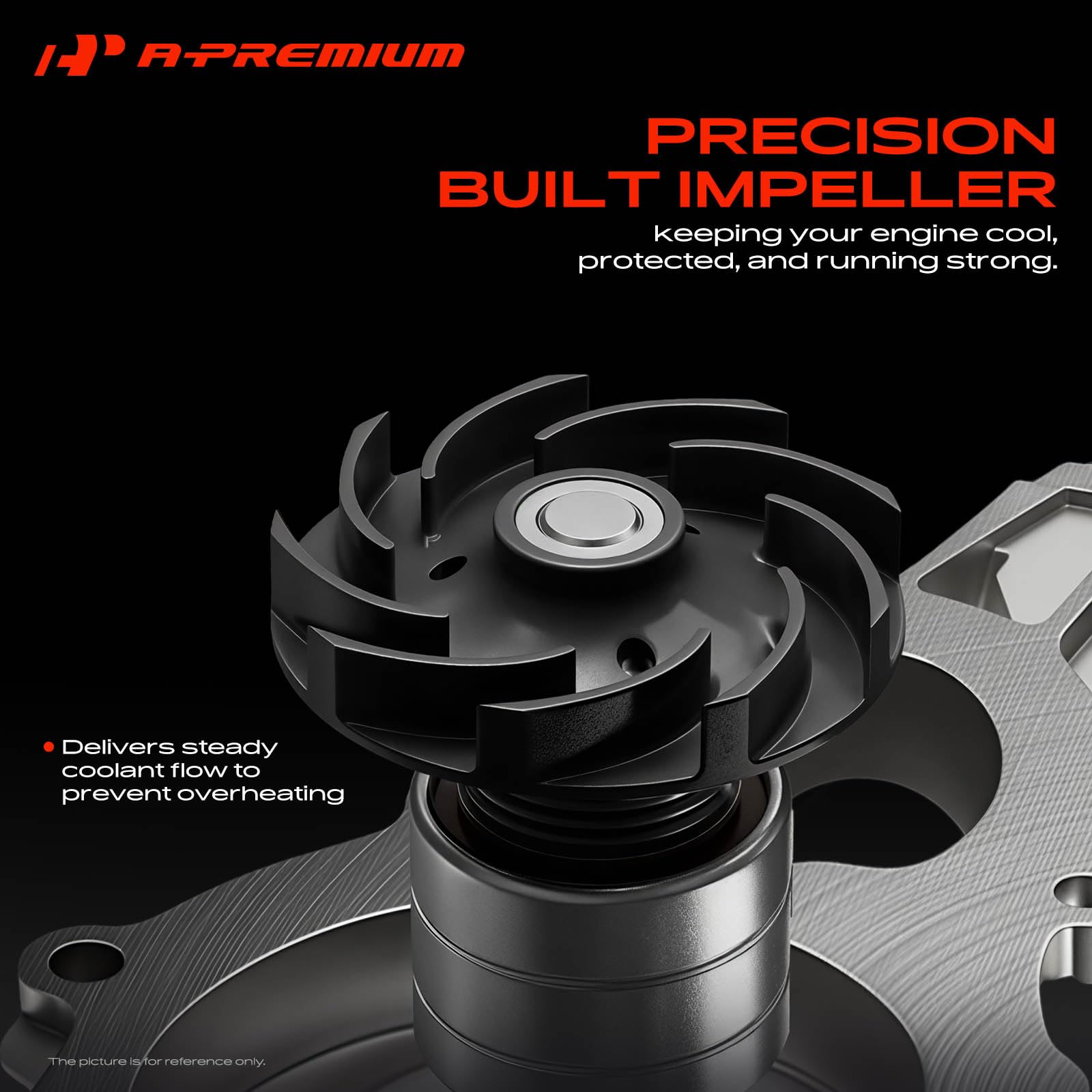 A-Premium bearing and seal focus demonstrating leak prevention benefit