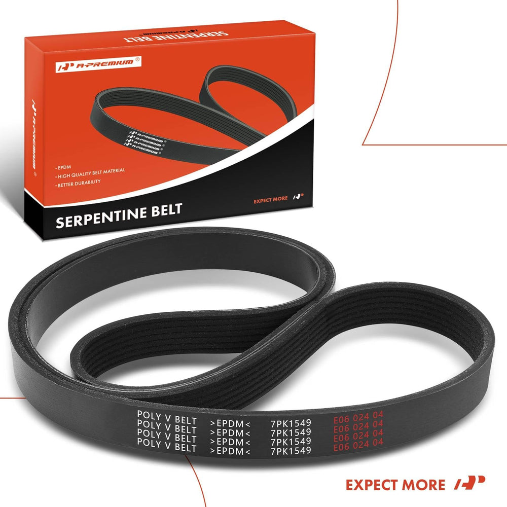 A-Premium belt in garage being installed showing easy DIY replacement advantage
