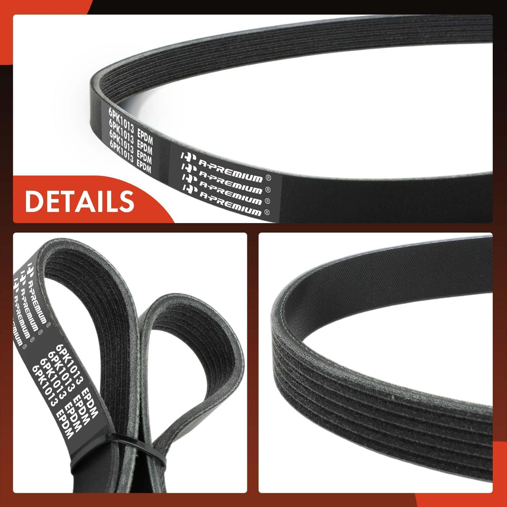 A-Premium belt held in hand for size comparison and easy handling