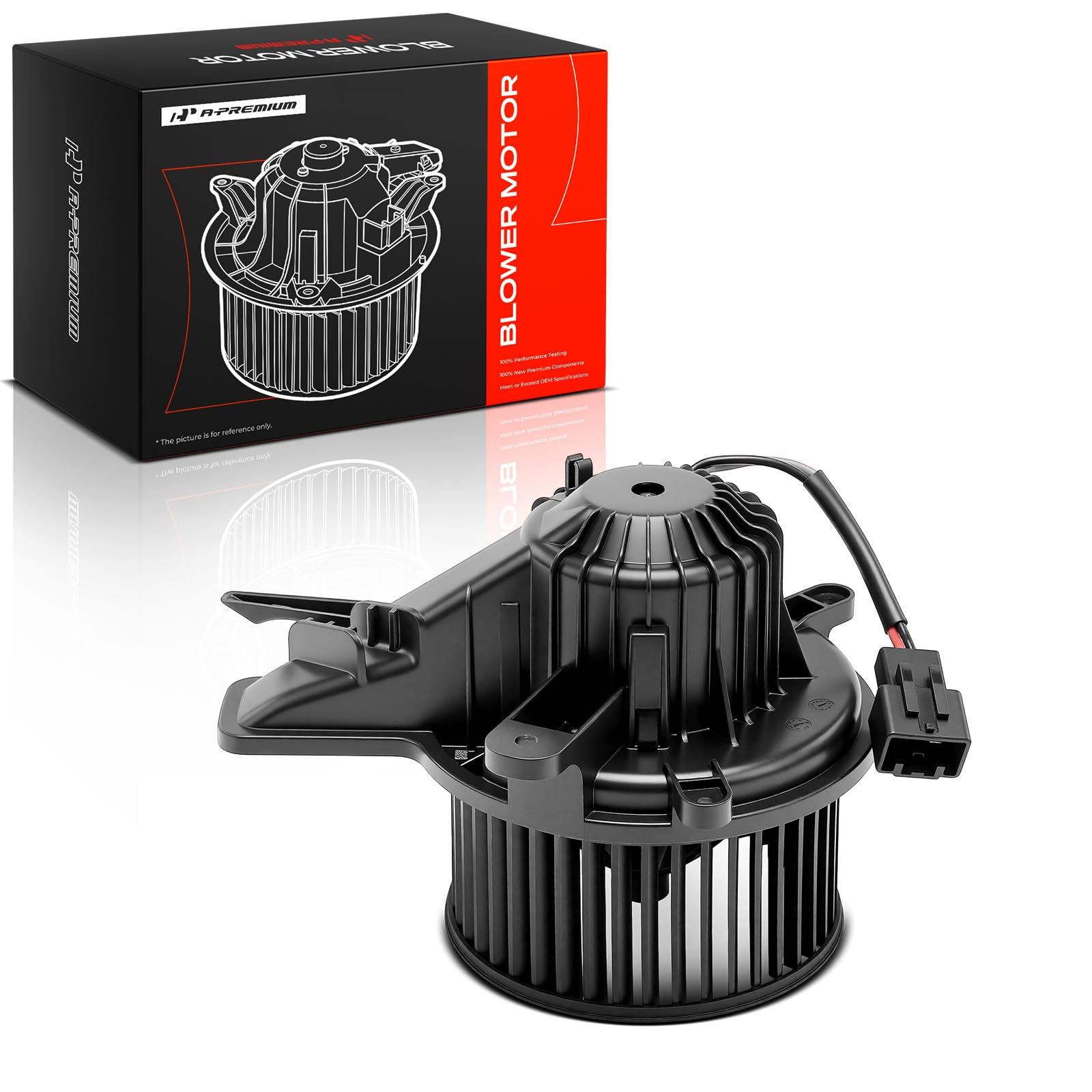 A-Premium blower front assembly showing direct-fit design and reliable airflow