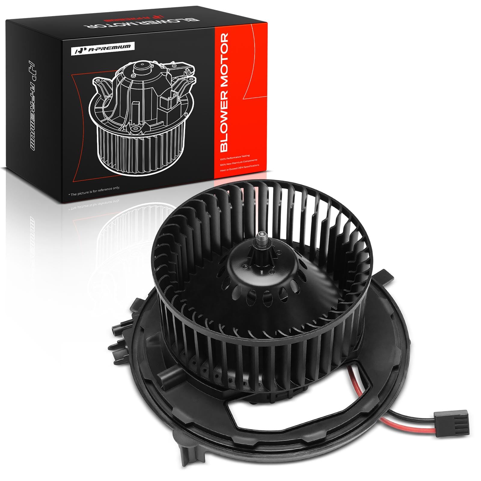A-Premium motor running with visible vent airflow showing improved cabin comfort