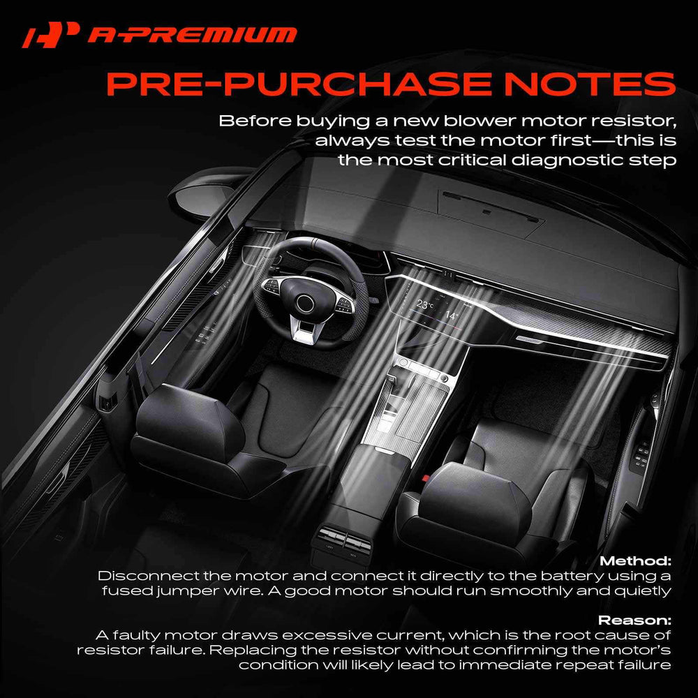 A-Premium side profile showing resistor fins and heat-tolerant construction benefit