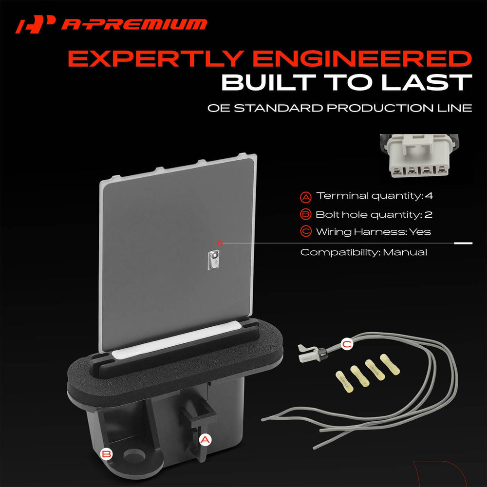 A-Premium included wiring harness displayed for easy installation benefit