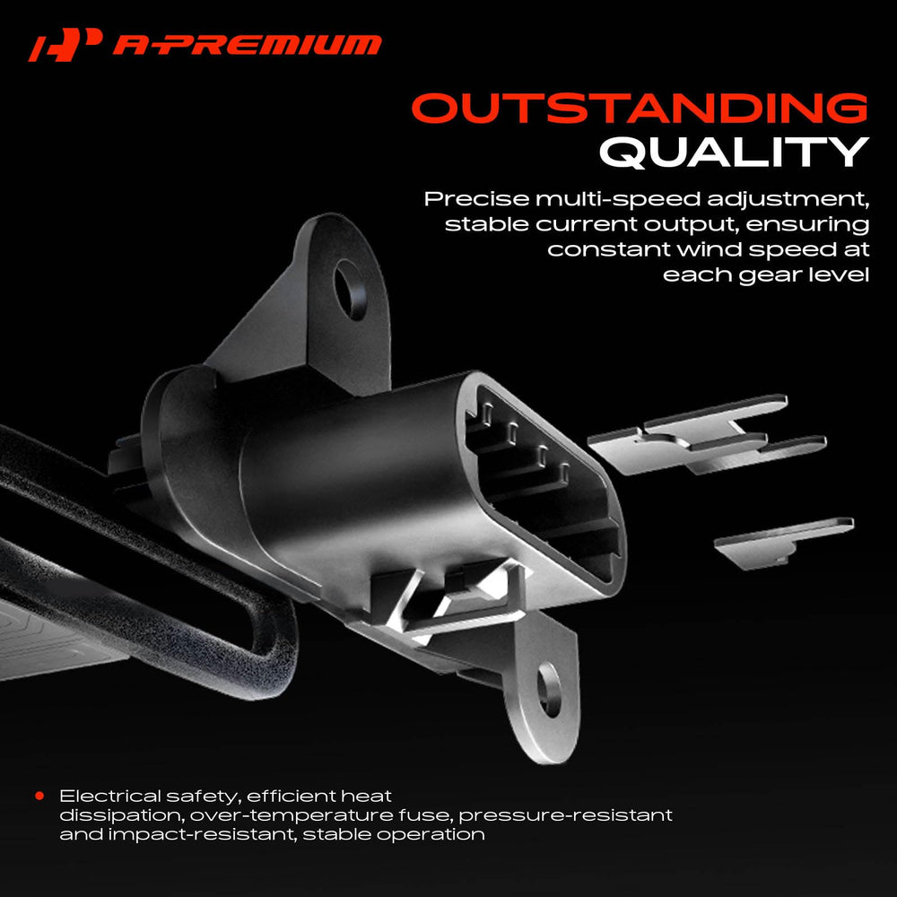 A-Premium resistor next to tools for scale aiding DIY installation convenience