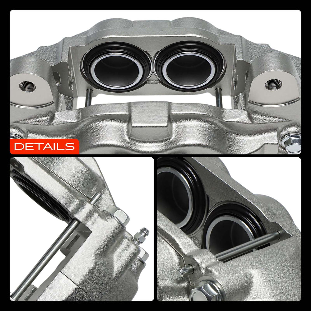A-Premium caliper boxed package contents ready for installation