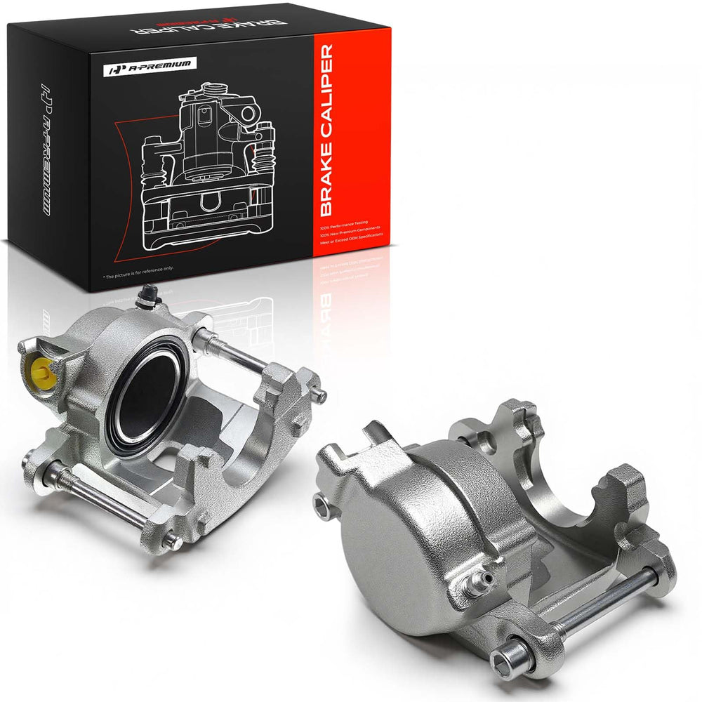 A-Premium caliper in a garage restoration scene showing professional appeal