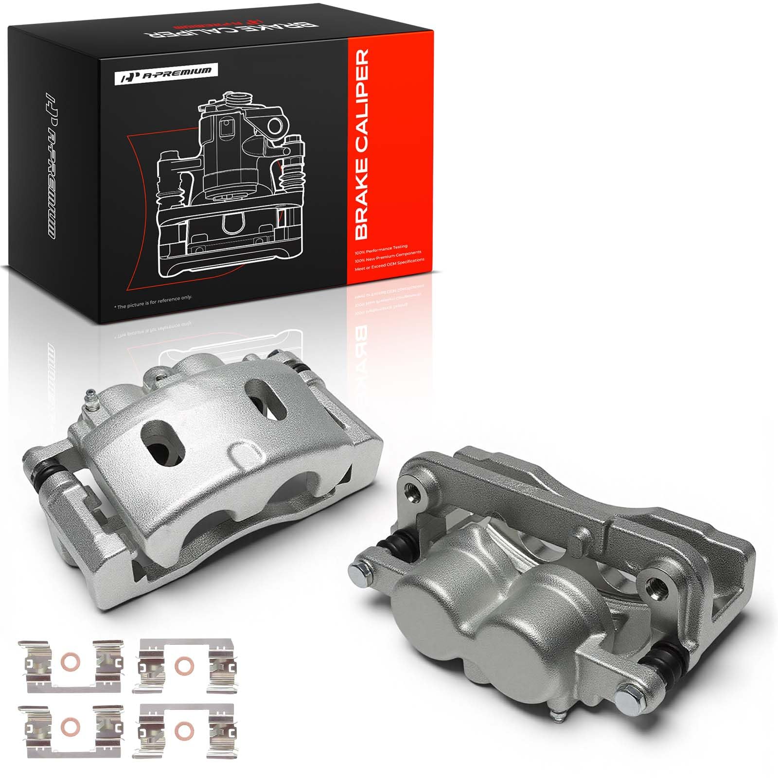 A-Premium caliper lifestyle workshop installation showing professional-fit replacement