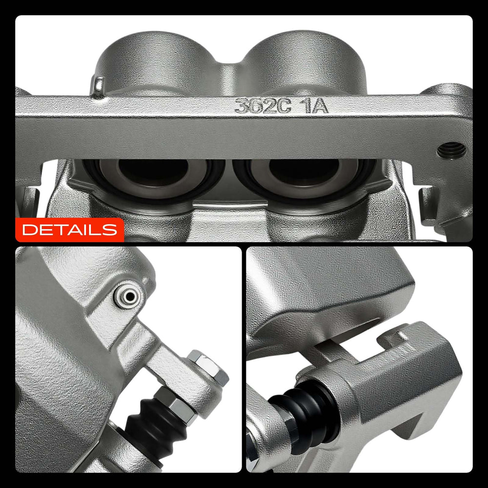 A-Premium caliper packaging and included brackets highlighting ready-to-install kit