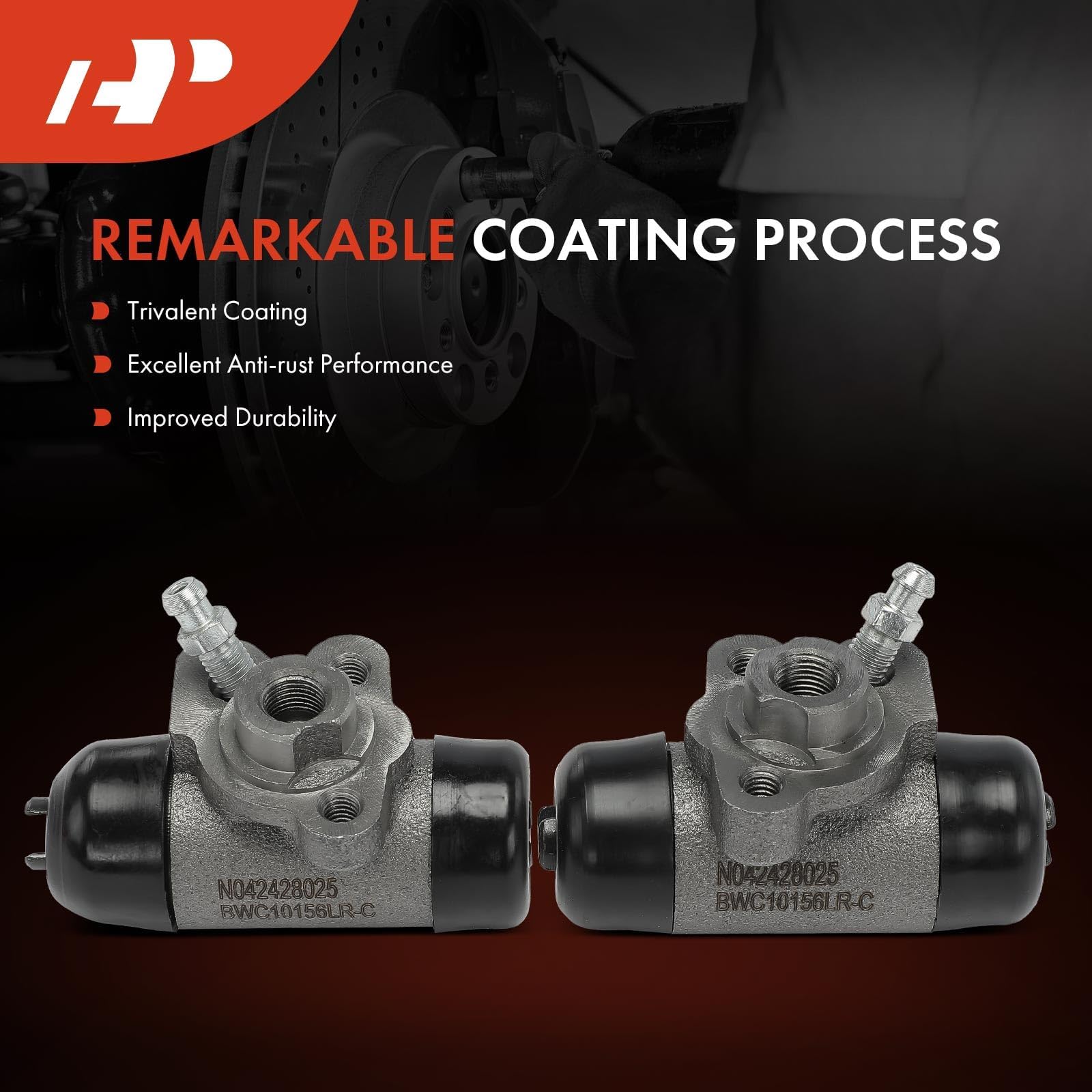 A-Premium cast iron bore detail highlighting 0.75 inch diameter durability benefit