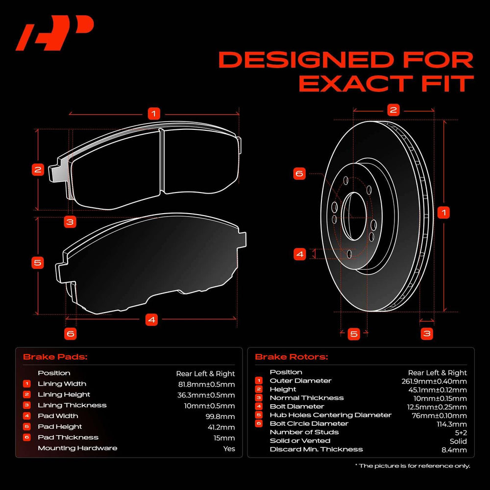 A-Premium ceramic pad surface detail showing smooth compound for low dust
