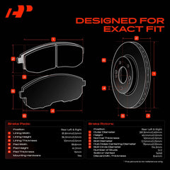 A-Premium ceramic pad surface detail showing smooth compound for low dust