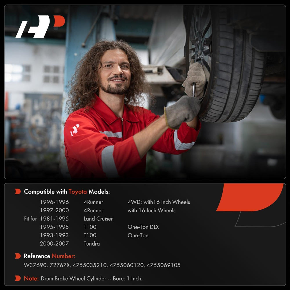 A-Premium close-up of 1 inch bore detail ensuring correct hydraulic fit