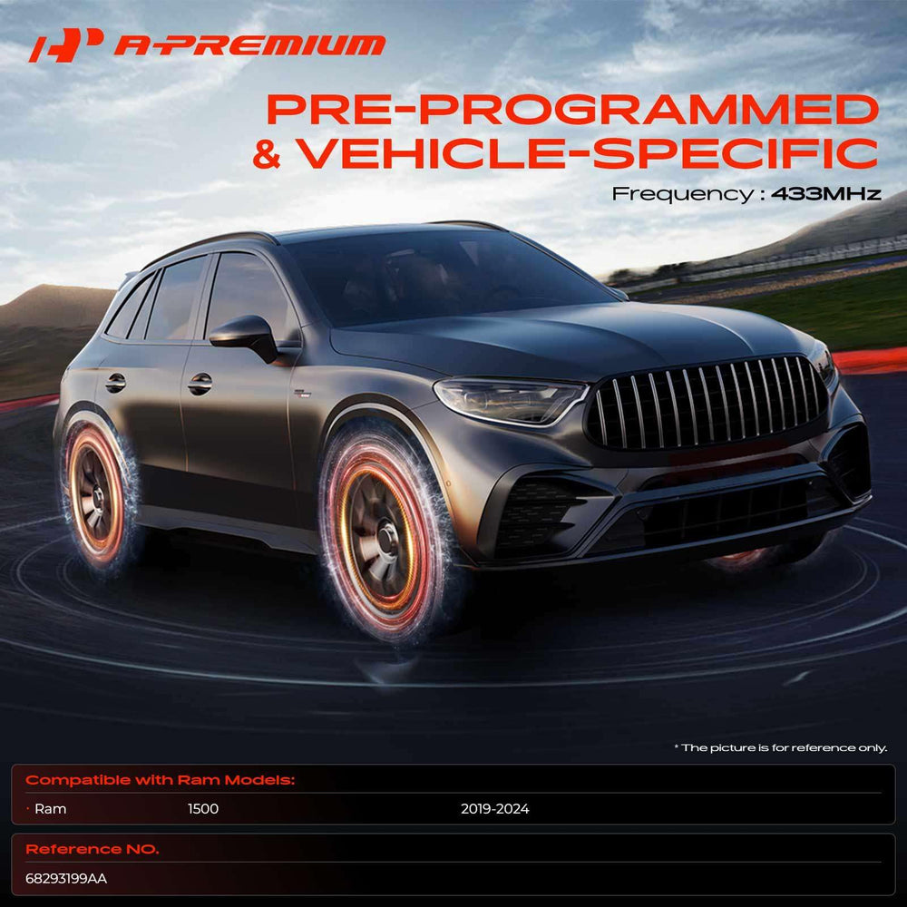 A-Premium closeup shows NXP chip for precise pressure transmission