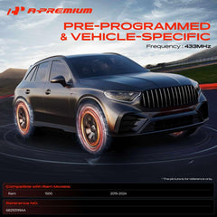 A-Premium closeup shows NXP chip for precise pressure transmission