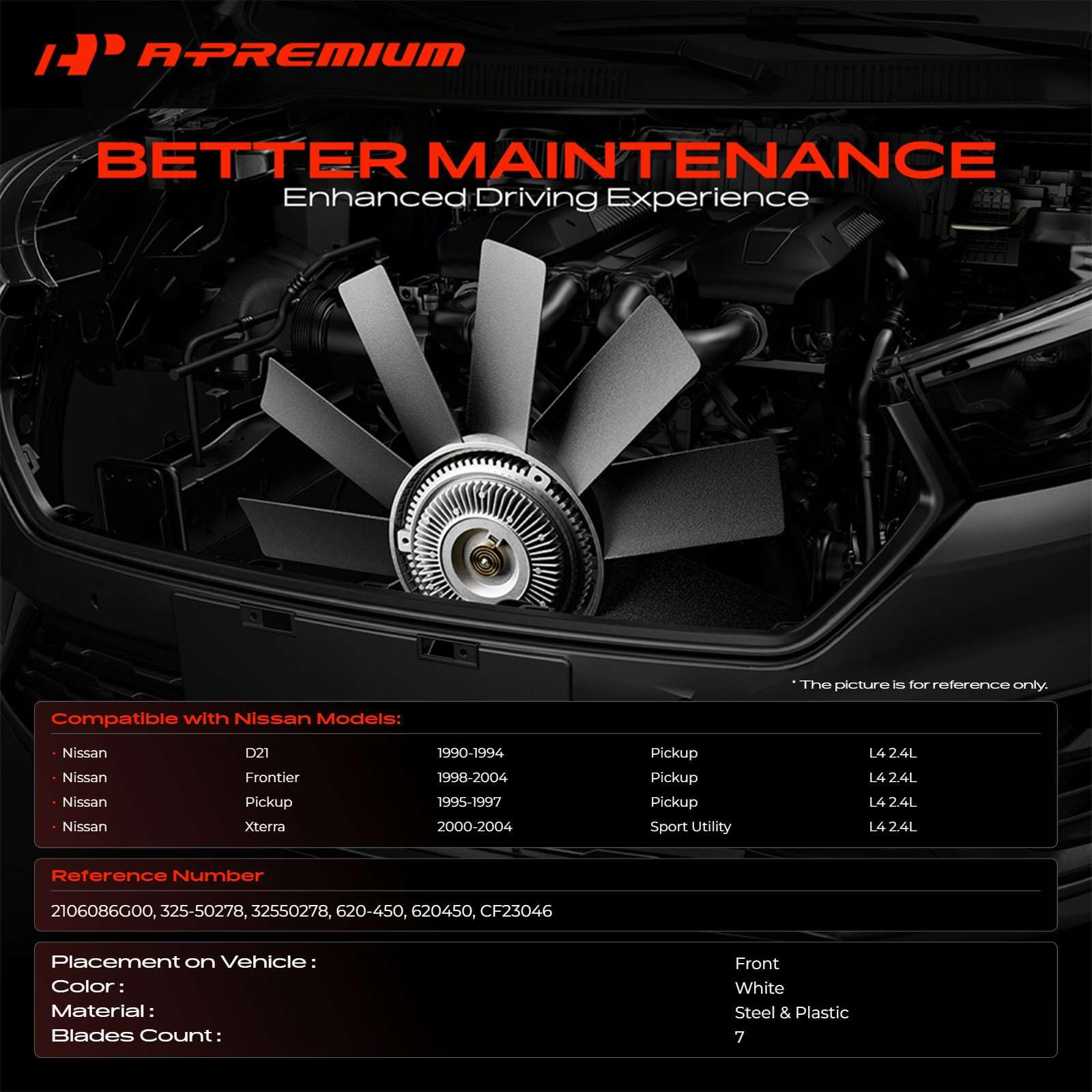 A-Premium steel hub close-up highlighting durable mounting strength