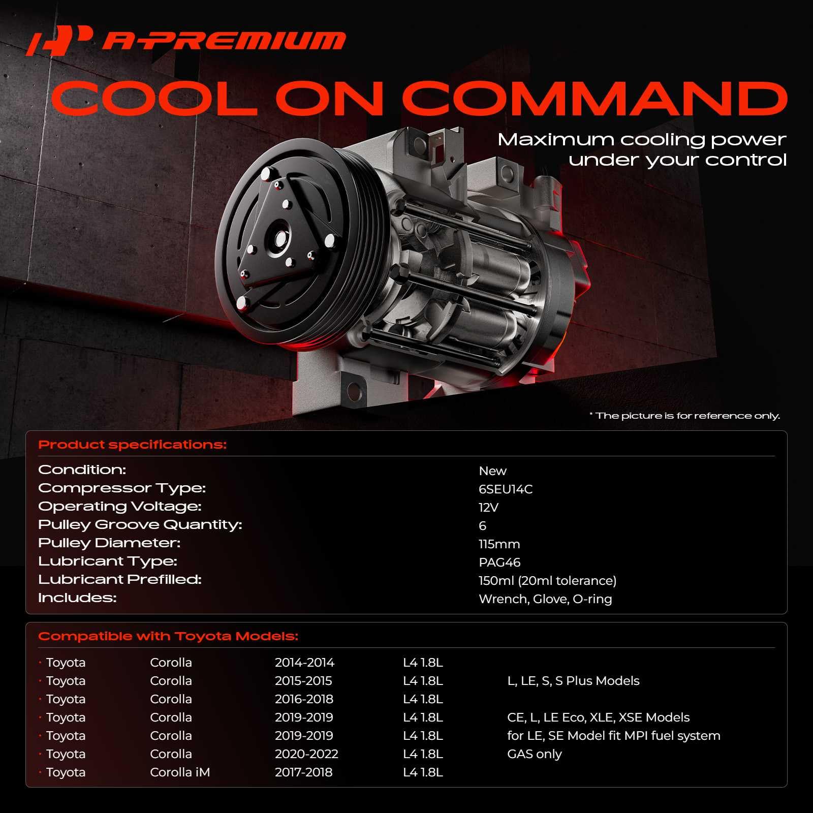 A-Premium clutch close-up highlighting included clutch for faster installation