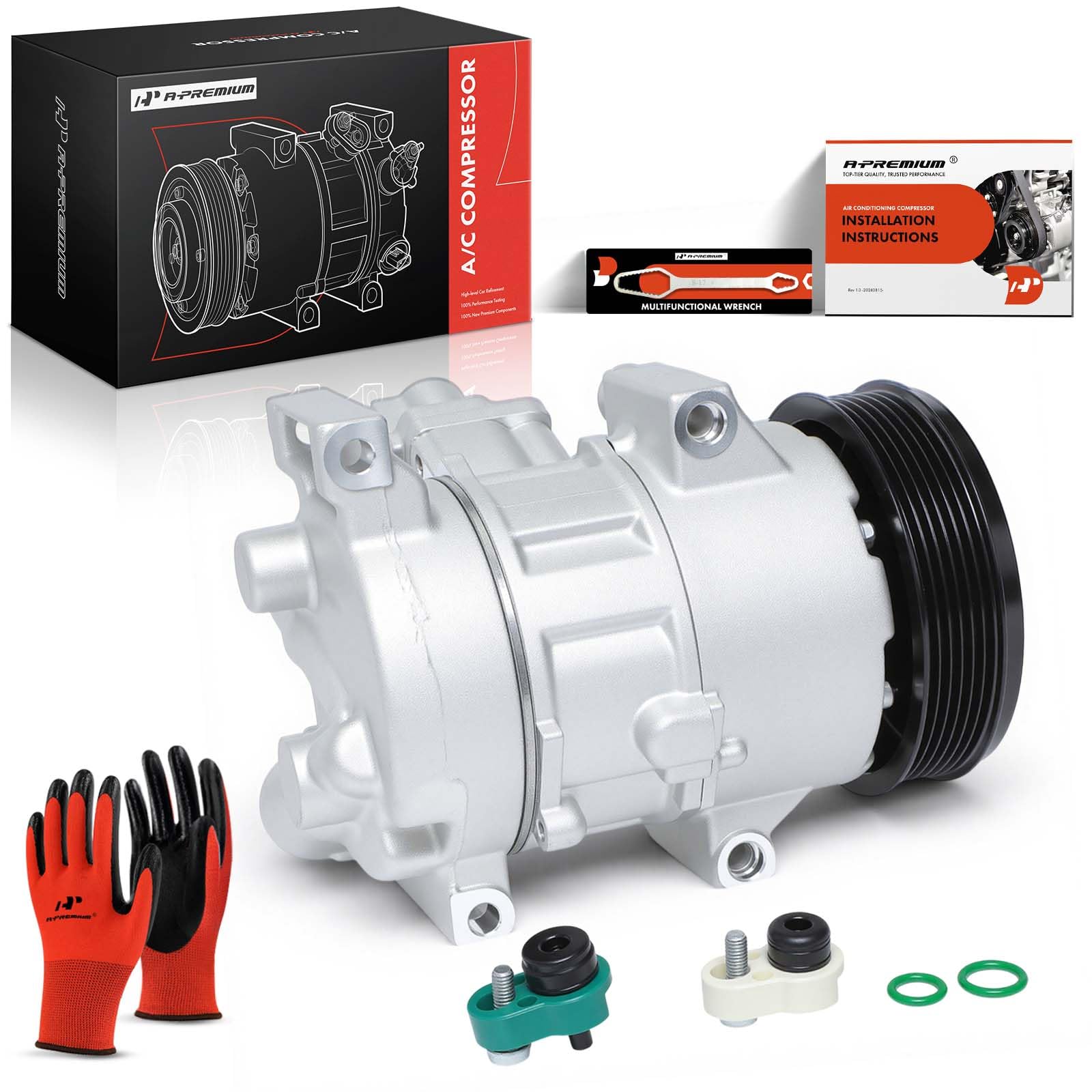 A-Premium packaging and warranty card illustrating protection and one-year guarantee