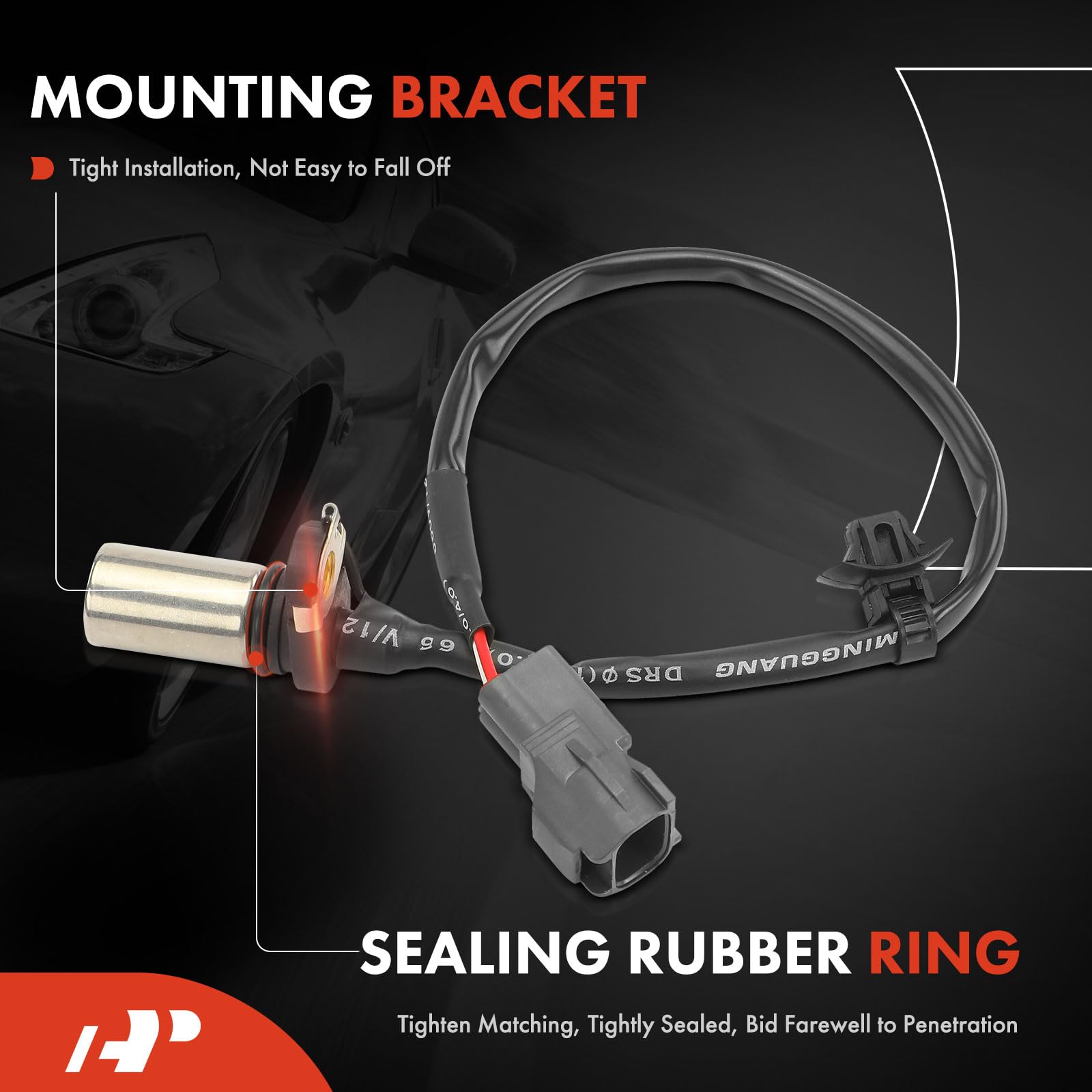 A-Premium sensor mounting flange close-up showing solid alignment and fit