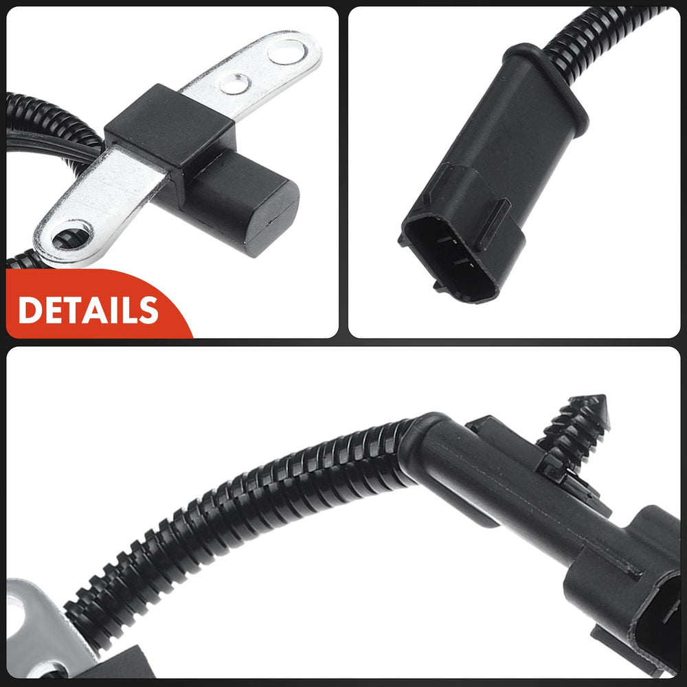 A-Premium side profile revealing sensor tip for dependable crank signal pickup