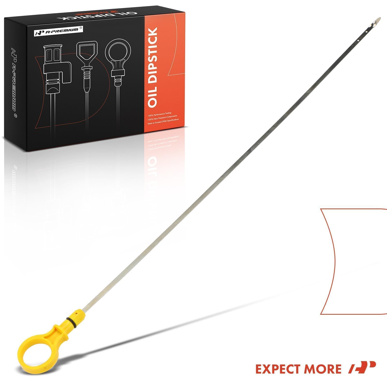 A-Premium dipstick in garage scene showing professional and DIY compatibility