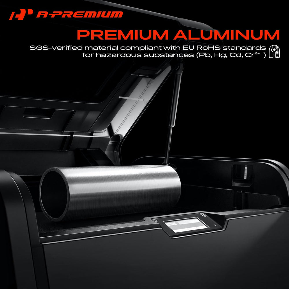 A-Premium hose beside ruler to show correct length and scale for fitment
