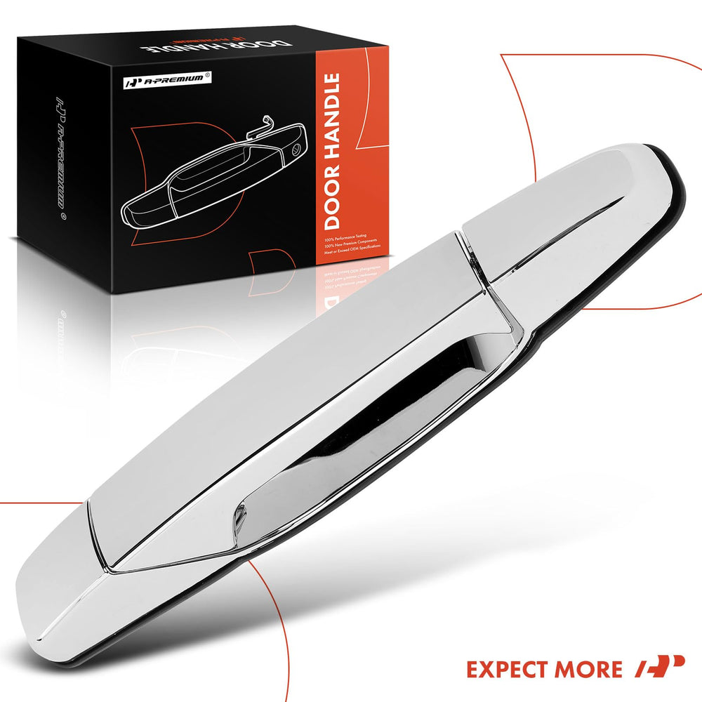 A-Premium handle with model list graphic to confirm vehicle compatibility
