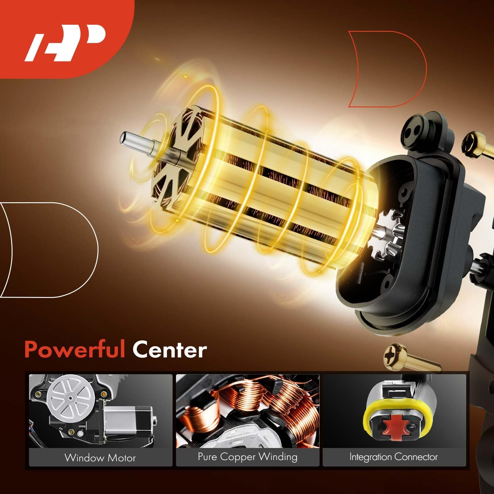 A-Premium electrical connector and wiring demonstrating plug-and-play installation ease