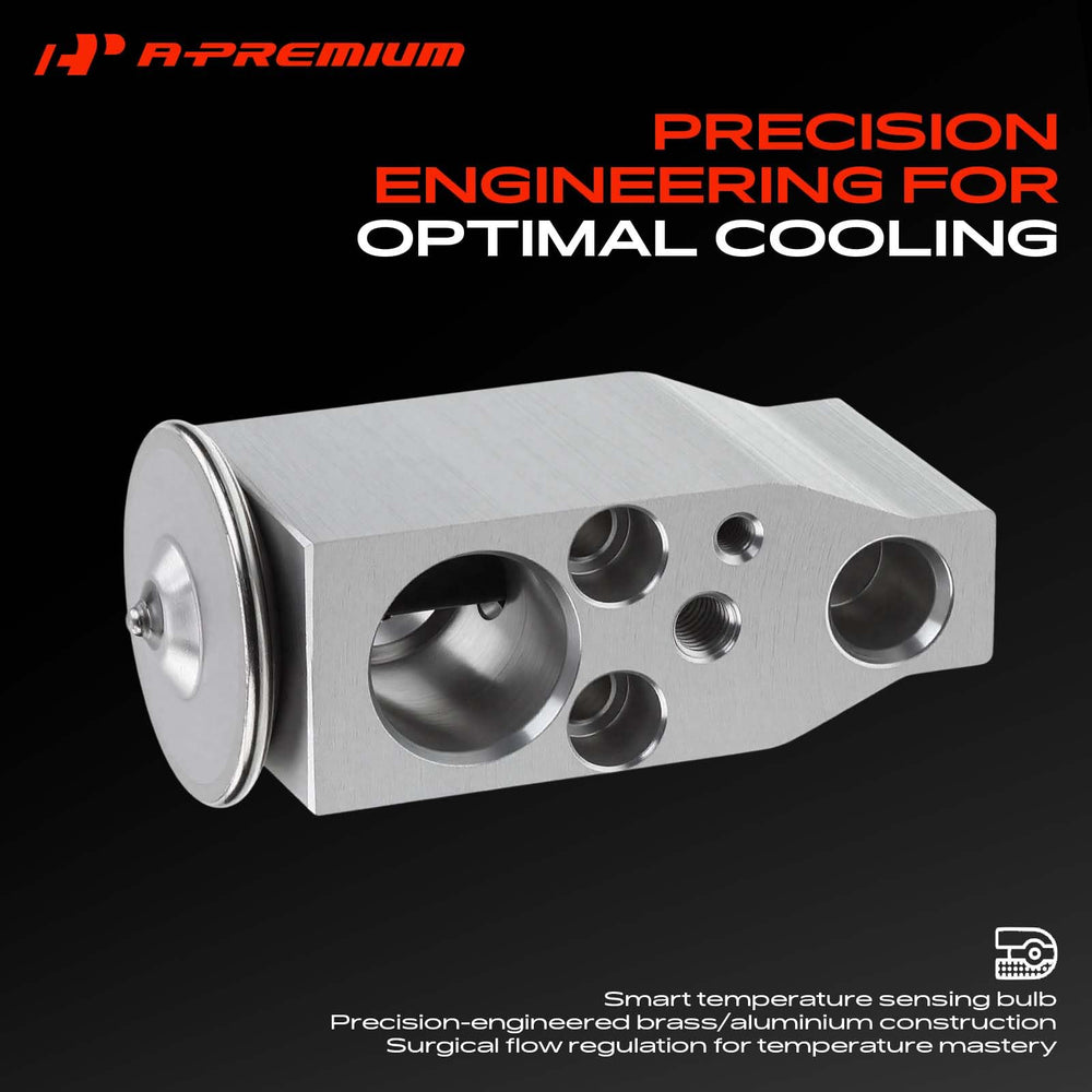 A-Premium expansion valve aluminum surface texture resisting corrosion for long life