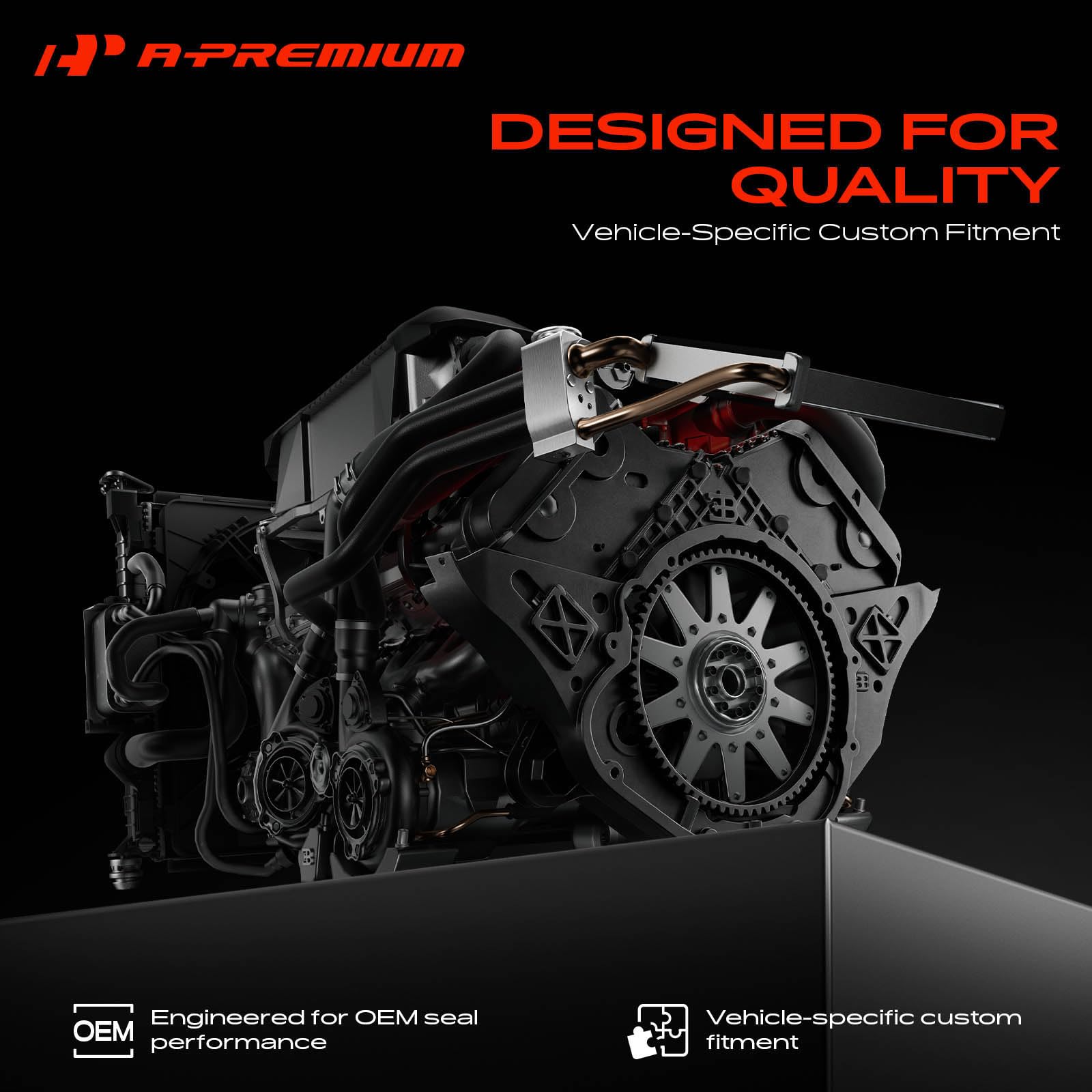A-Premium expansion valve installed in a Honda engine bay restoring cooling balance