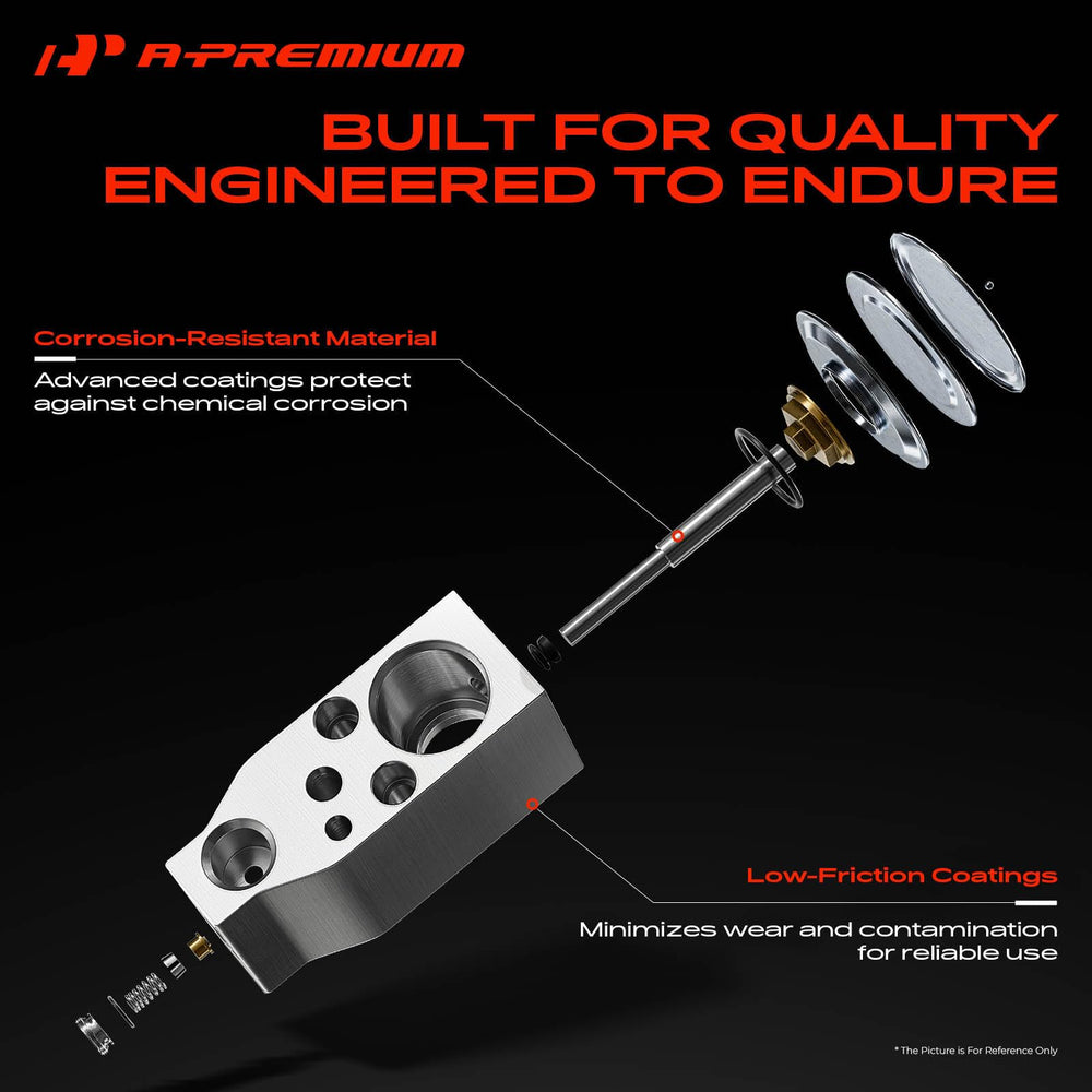A-Premium expansion valve boxed packaging protecting the new replacement part