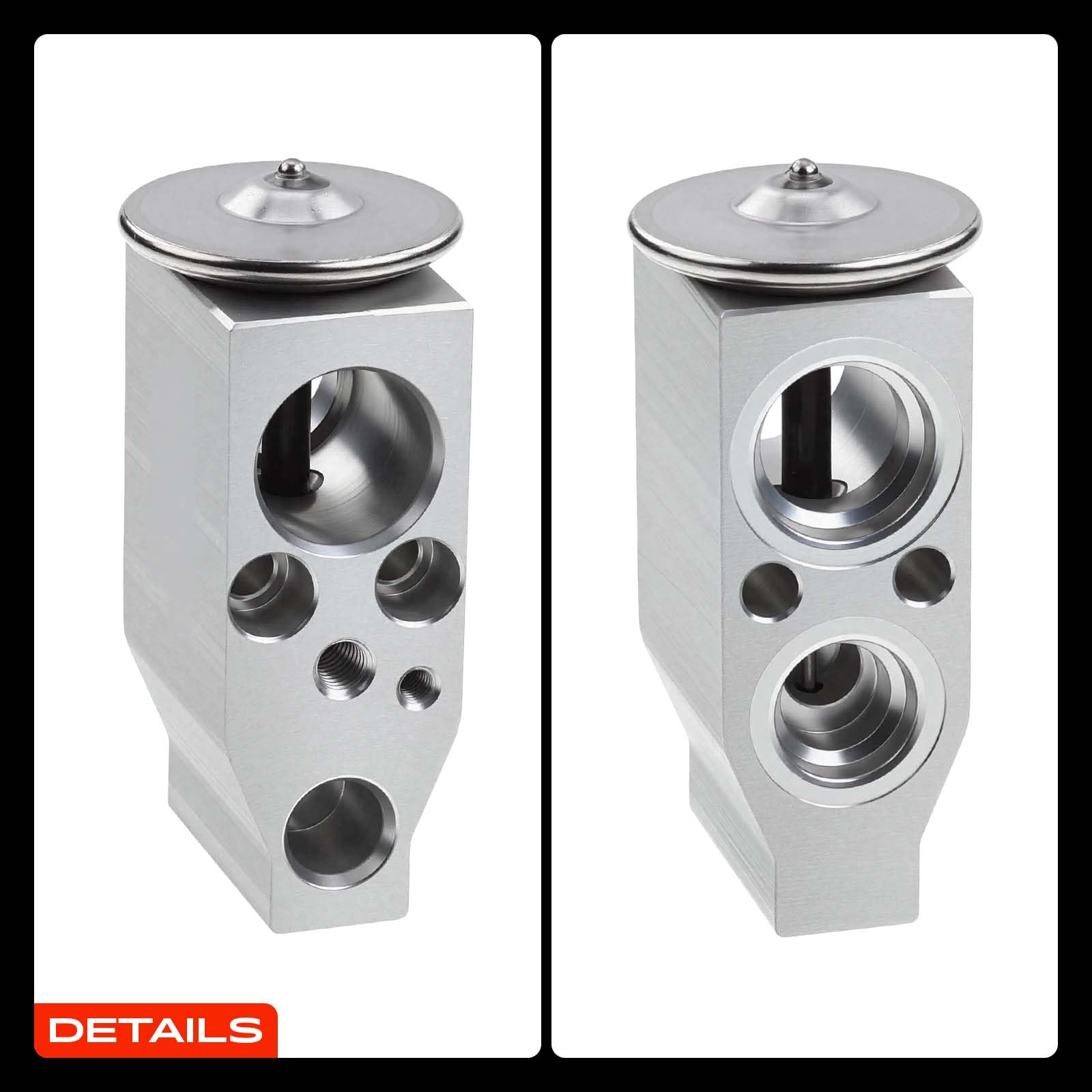 A-Premium expansion valve engraving of reference numbers for quick cross-check verification
