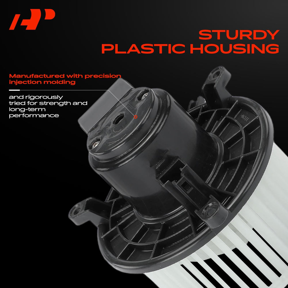 A-Premium detail of fan cage blades highlighting reduced vibration and noise