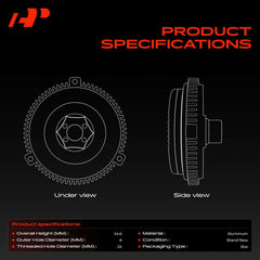 A-Premium mounting holes detail showing three-hole pattern for secure fit
