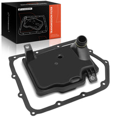 A-Premium front view of filter and gasket showing fitment for easy identification
