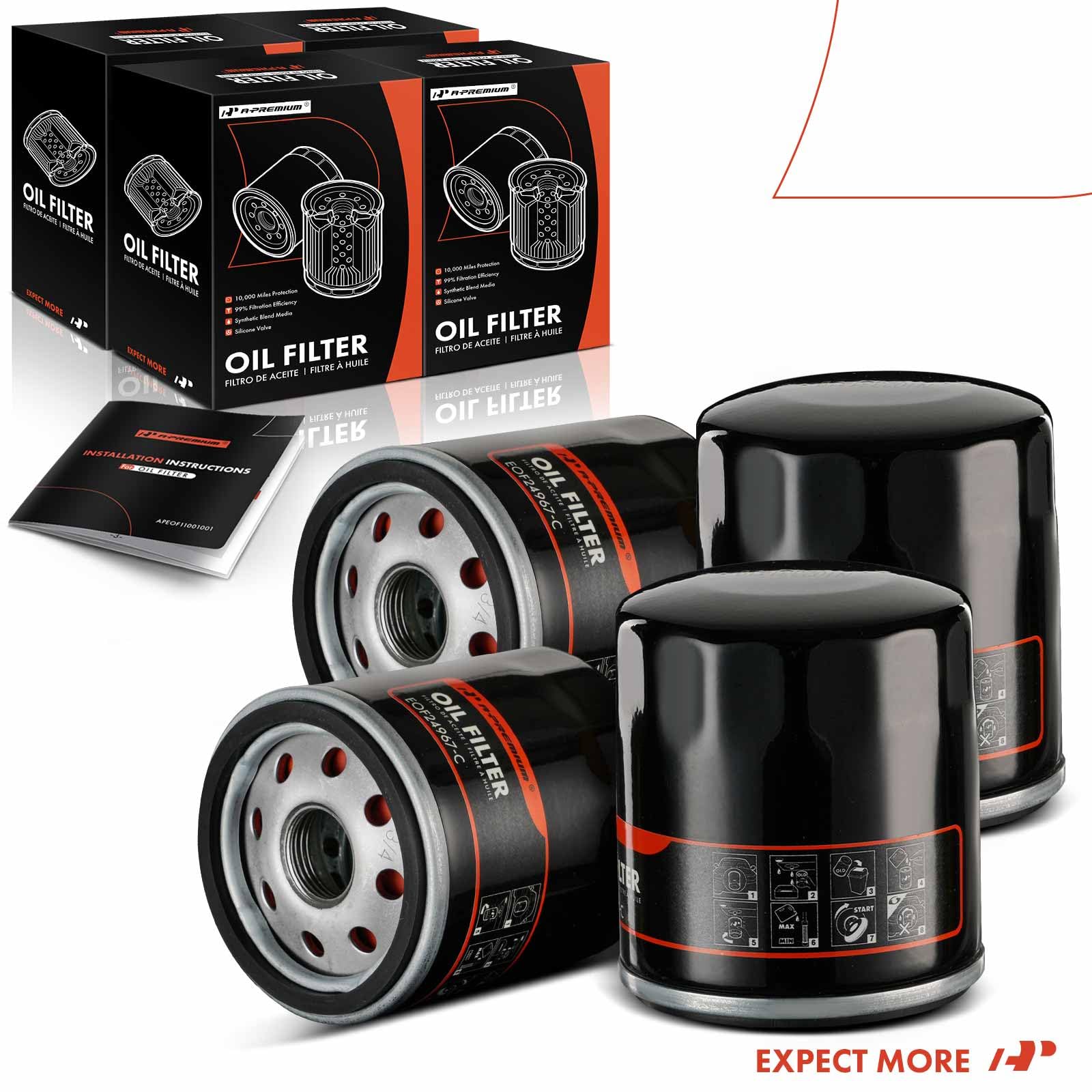 A-Premium product label with cross-reference numbers for accurate vehicle compatibility