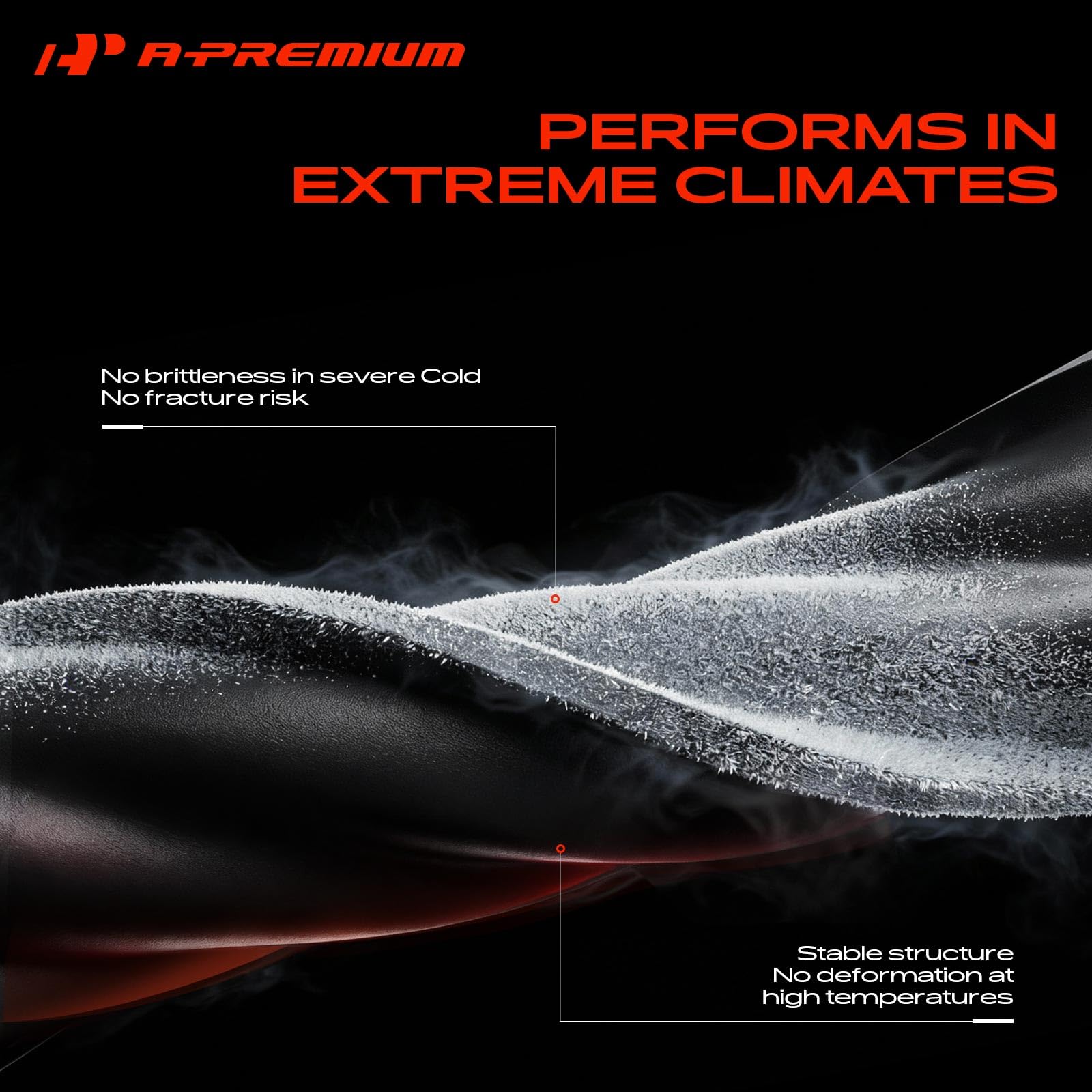 A-Premium label with reference numbers for accurate vehicle fitment