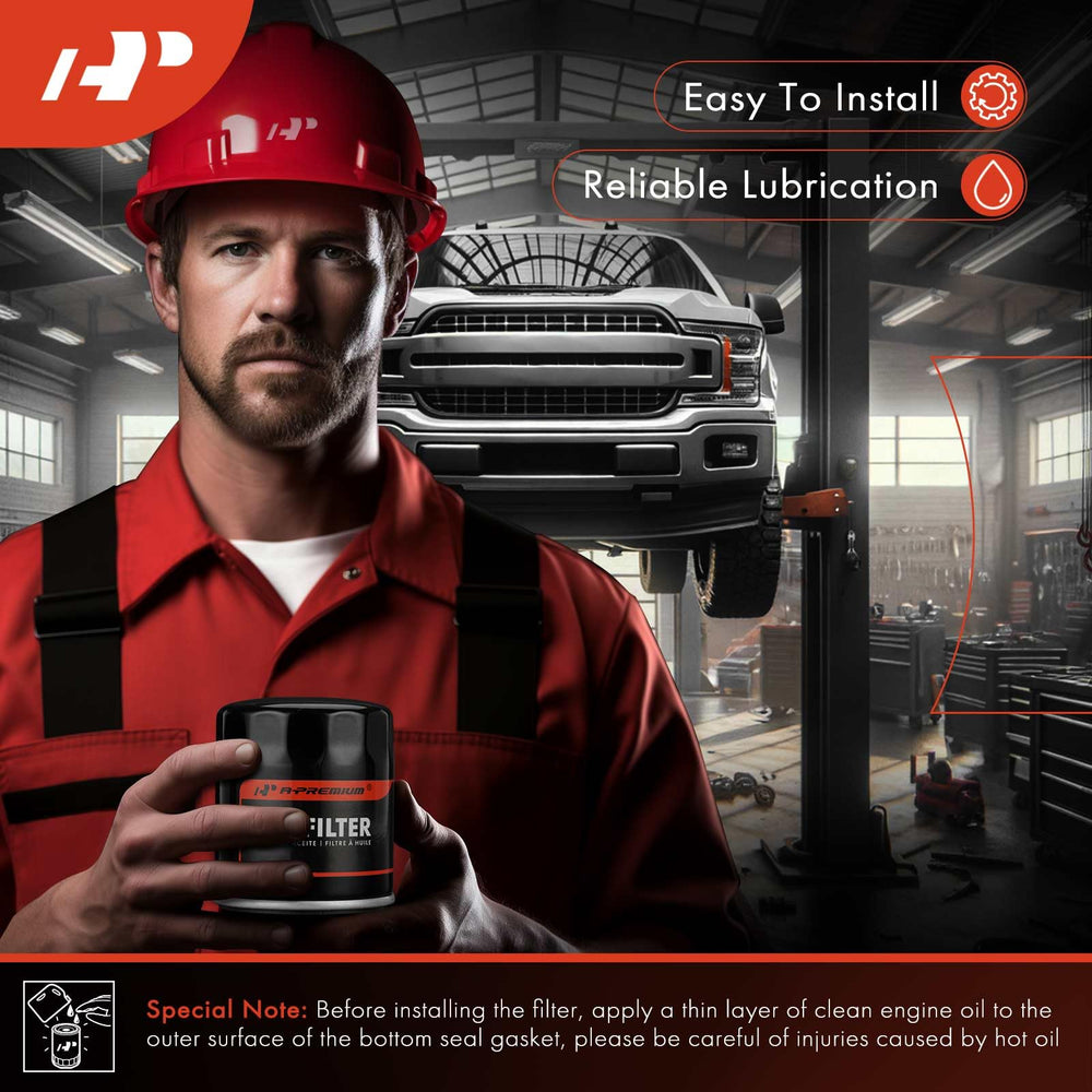 A-Premium four-pack boxed set ready for storage and multiple oil changes convenience