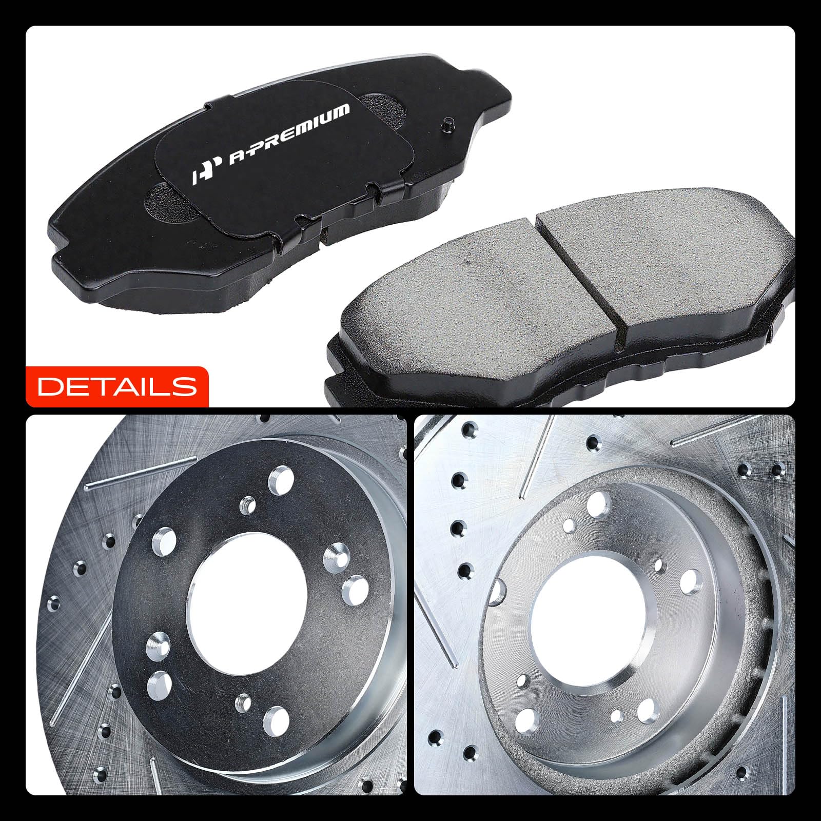A-Premium front assembly installed on car demonstrating fitment