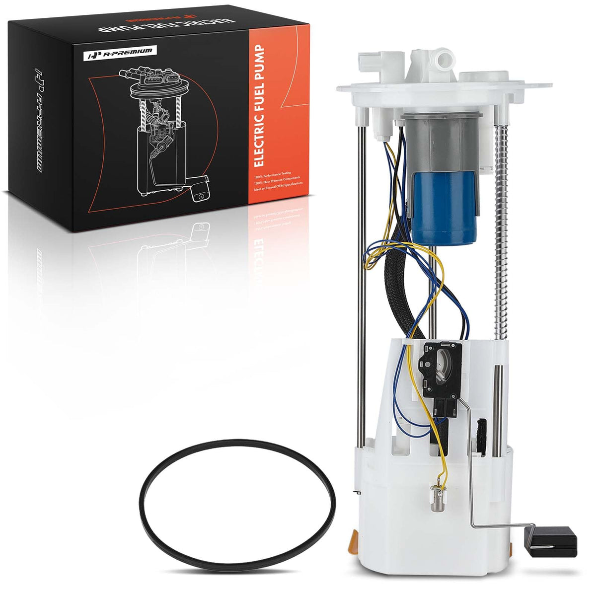A-Premium front assembly view showing complete pump module for accurate replacement