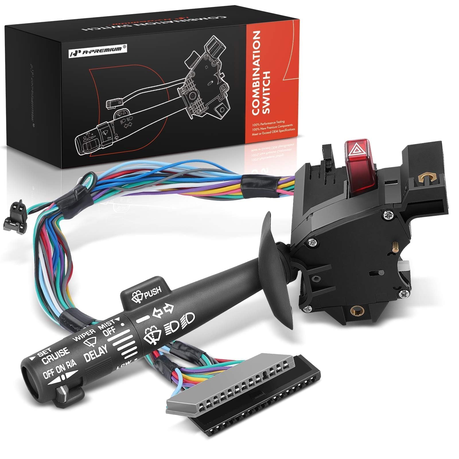 A-Premium front assembly view showing exact OEM fit and restored controls