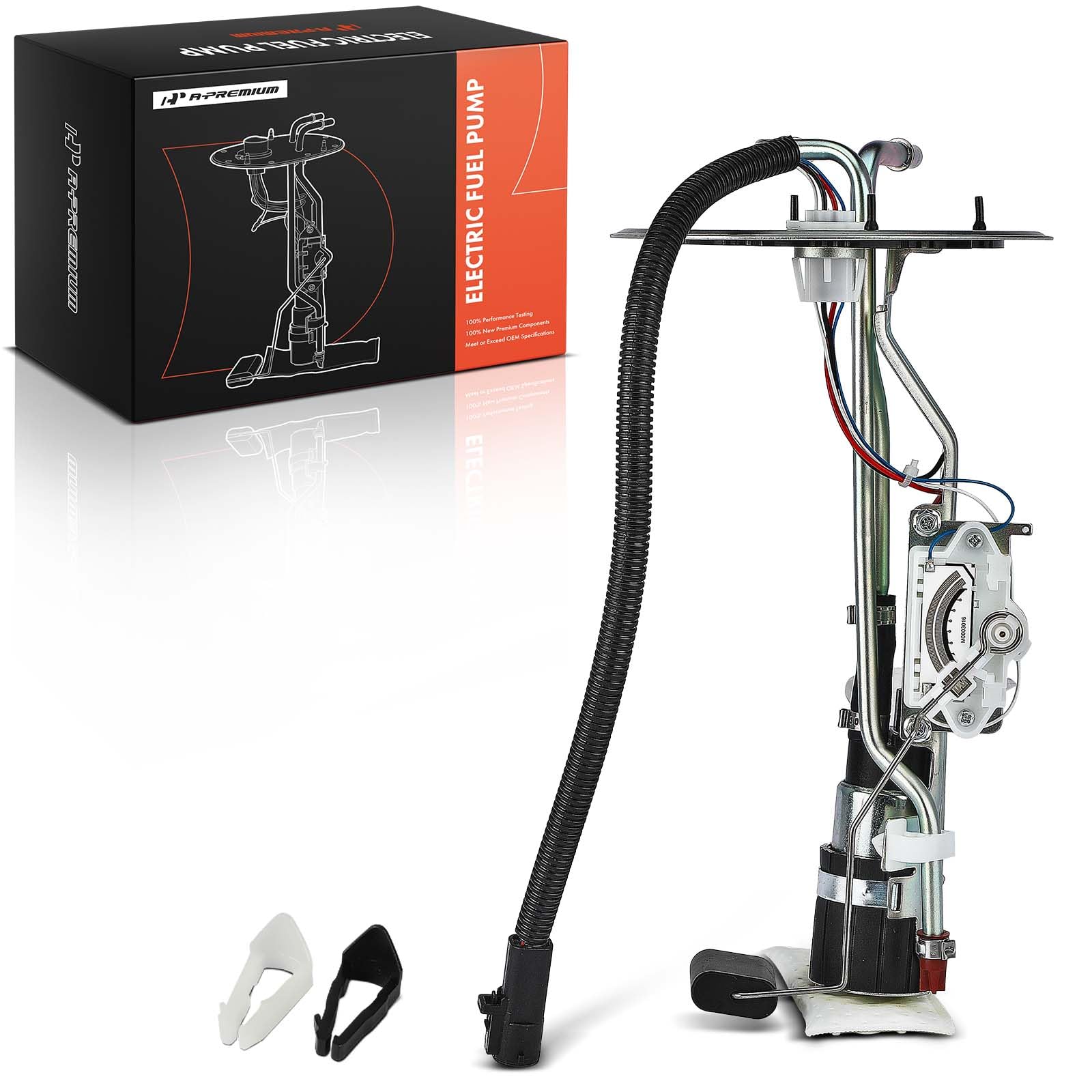 A-Premium front assembly showing complete pump and mounting for easy replacement
