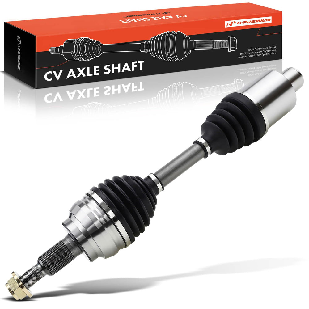 A-Premium front CV axle full assembly showing clean structure and fitment benefit