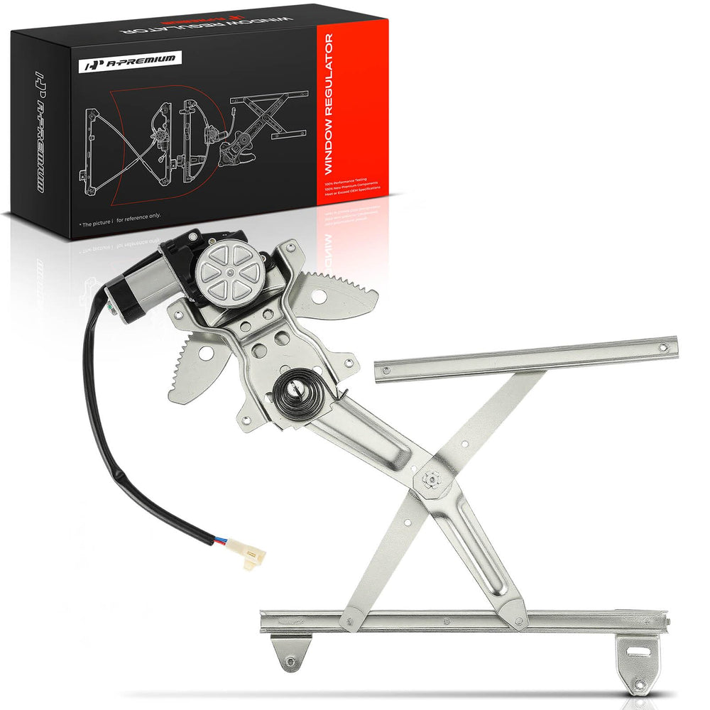 A-Premium front driver-side assembly showing ready-to-install fitment and improved window function