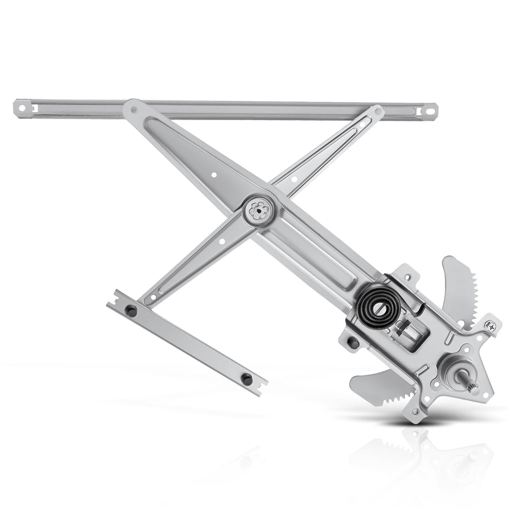 A-Premium packaging showing front driver-side regulator and secure fit benefits
