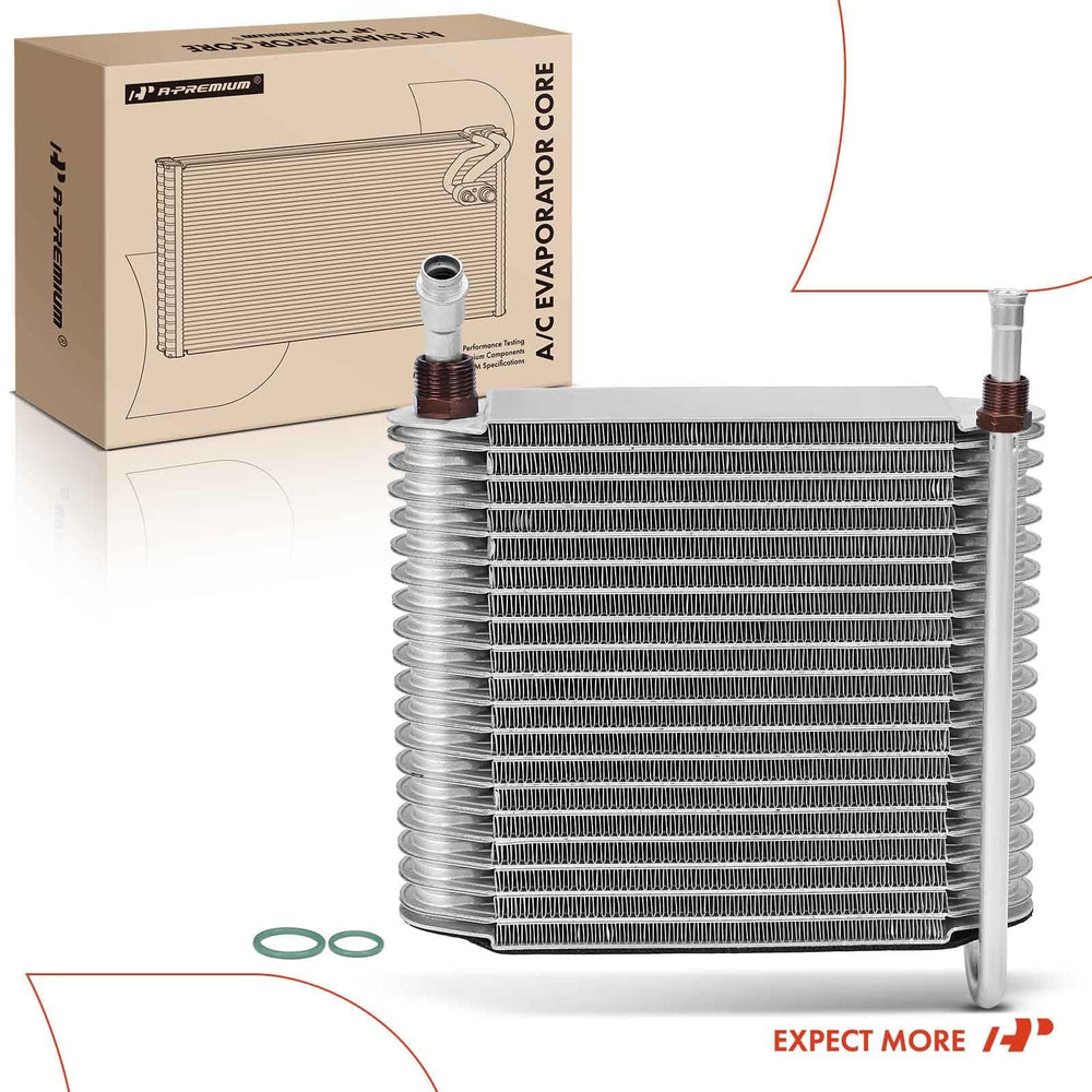 A-Premium evaporator beside truck demonstrating correct model compatibility benefit